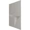 Ekena Millwork 11 7/8in. W x 11 7/8in. H Apollo EnduraWall Decorative 3D Wall Panel Covers 0.98 Sq. Ft. WP12X12APAGX - alternate 4